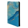 thumbnail image 3 of HemaKayy Decorative Leather Book Sleeve Covers, Colorful Book Cover for Men and Women Bible Classroom Textbook Protection and Care (6.3" x 8.7") - Unique Marble Texture, 3 of 5