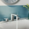 thumbnail image 3 of WB-03033BND Widespread 2-handle Bathroom Faucet with Drain Assembly, 3 of 11