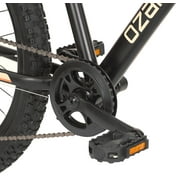 Ozark Trail 24 M.1 Mountain Bicycle, 8 Speed, Black, Fits Riders 4'6 - 5'6, Teen, Unisex