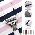 thumbnail image 5 of Area Rugs 4'x6'. Pink Navy Blue Striped Carpet Runner Indoor Outdoor Rugs Home Decor Aesthetic, Farmhouse Stripe Art Non Slip Mats Washable Accent Rug for Living Room Bedroom, 5 of 8