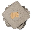 thumbnail image 2 of Norwich Terrier In the Kitchen Foam Coaster Set of 4, 2 of 3