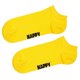 thumbnail image 4 of Happy Socks calcetines deportivos unisex, pack de 3 - Solid Socks Low, mezcla de algodón, unicolor Rosa/Blanco/Amarillo 36-40, 4 of 5