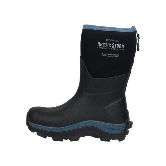 Dryshod Women's Arctic Storm Mid Blue Extreme Conditions Winter Boot