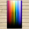 thumbnail image 1 of Toallas de arco iris abstracto ABPHQTO Playa Baño Piscina Sprot Viaje Mano Spa Toalla 75x140 cm, 1 of 1