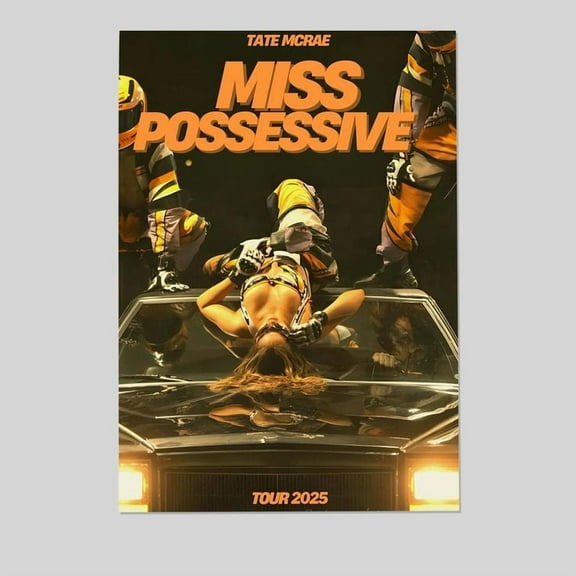 Tate McRae Miss Possessive Tour 2025 Poster Size 24''x36'' - Kiloa
