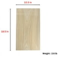 thumbnail image 6 of Hinoki Extra Large Cypress Thick Cutting Board for Customized Laser Engraving and Wood Burning | Artisan Handmade One Solid Piece | Made in Korea (18.5"X10.7", XL), 6 of 7