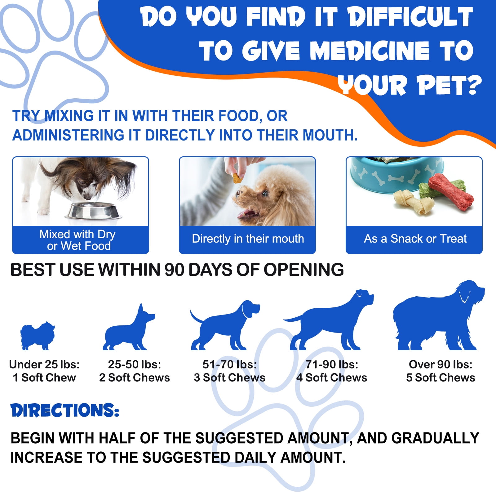 Oimmal Vision Supplement for Dogs, Tear Stain Support with Omega-3 Fatty Acids, Lutein, Bilberry Extract - Dog Vision & Immune Support Supplement - Beef Flavor 300 Chews