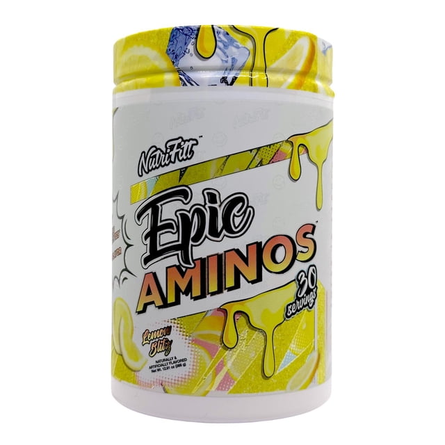 Epic Aminos 30 servicios Lemon Blitz Nutrifitt blanco