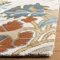 thumbnail image 4 of Safavieh Blossom Red Blue Country Rug - 5' x 8', 4 of 4