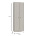 thumbnail image 7 of High-capacity five-shelf double door cabinet for various living spaces easy to put together, 7 of 7
