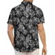 thumbnail image 2 of Ceisia Men's Short Sleeve Shirt Vacation Style Straight Fit Tropical Print Turn-Down Collar Casual Spring Summer Shirt Gift, 2 of 5