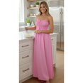 thumbnail image 4 of HAPPY BAY Women's Solid Smocked Top Maxi Evening Slit Dress Casual Strapless Tube Dresses for Women One Size Magenta, Solid, 4 of 6