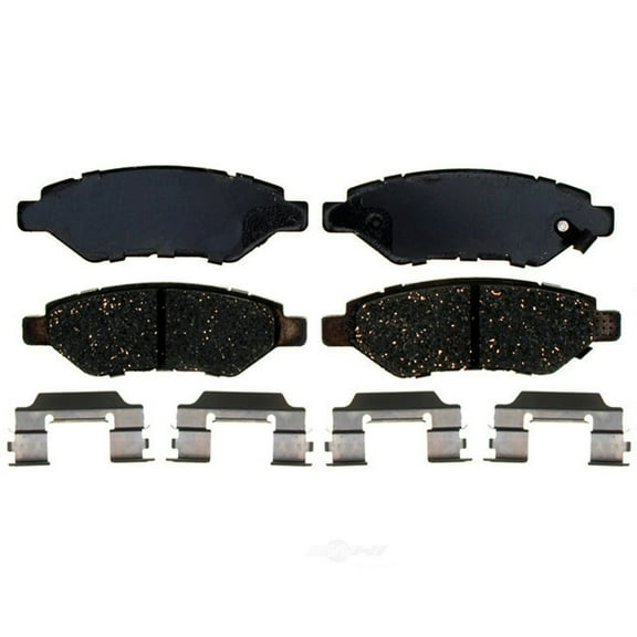 Disc Brake Pad Set Fits select: 2010-2015 CHEVROLET CAMARO, 2010-2016 CADILLAC SRX