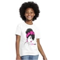 thumbnail image 3 of Curly Breast Cancer Her Heroic Black Girls Kids T Shirt Tees Brisco Brands S, 3 of 6