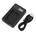 thumbnail image 3 of LCD Display Camera Battery Charger, USB Interface Single Fast Charging Short Circuit Protection Camera Battery USB Charger  For Camera Lithium Ion Battery, 3 of 8