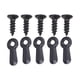 thumbnail image 1 of GAXIRE Kit para colgar cuadros (200 piezas, ganchos, clavos, tornillos y 200 colgadores para marcos, color negro), 1 of 6