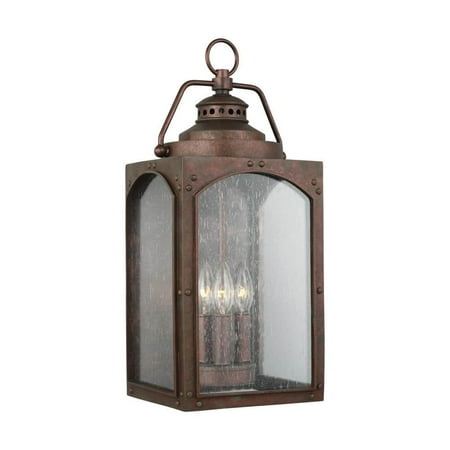 

Randhurst 3-Light Copper Oxide Outdoor Wall Lantern Sconce