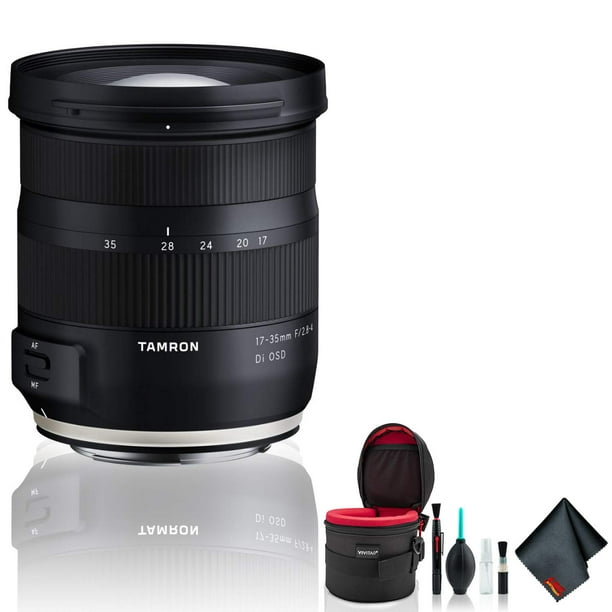 Tamron 17 35mm F 2 8 4 Di Osd Lens For Canon Ef Deluxe Bundle Walmart Com Walmart Com