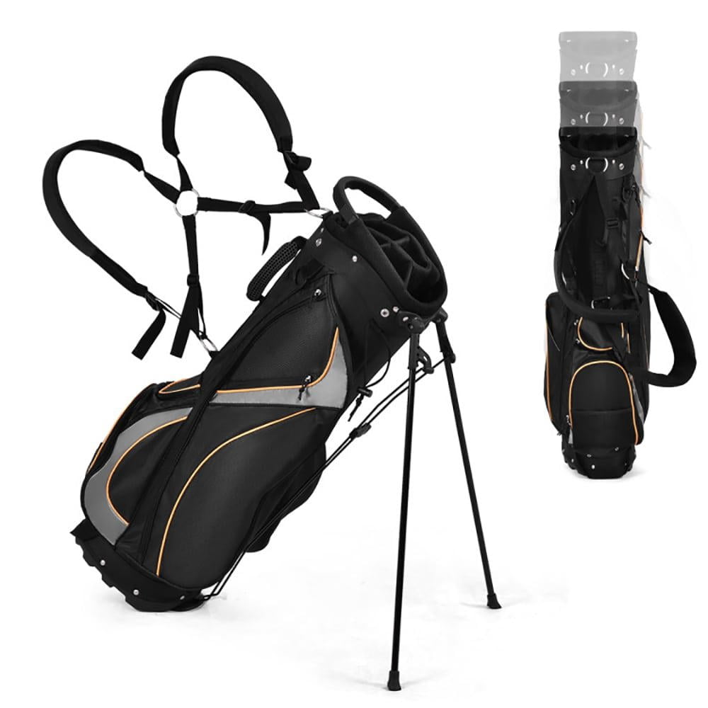 Aimee Lii 9 Inch Golf Stand Bag Divider Carry Pockets Storage, Outdoor Exercise for Sports Lovers