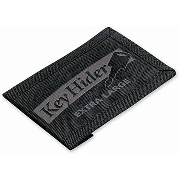 Key Hider Pouch, Velcro Nylon Adhesive, Extra Large (91301),Black$$Tools & Hardware Other