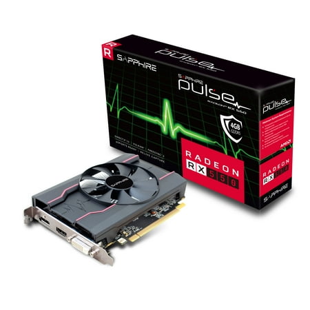 Sapphire Pulse Radeon RX 550 - Graphics card - Radeon RX 550 - 4 GB GDDR5 - PCIe 3.0 x16 - DVI, HDMI, DisplayPort - lite retail