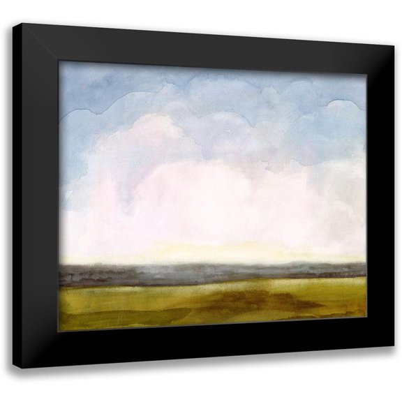 Borges, Victoria 14x12 Black Modern Framed Museum Art Print Titled - Cumulus Horizon I