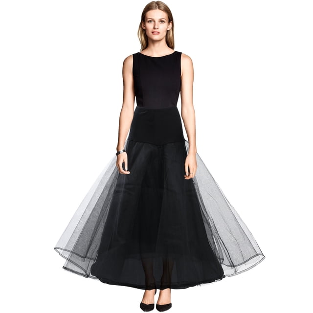 FOLOYORI Falda Underskirt Para Baile Y Con De Capas Y Material