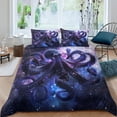 thumbnail image 3 of Octopus Monster Twin Funda Nórdica Púrpura Galaxy Funda Nórdica Estrellas Starry Sky, 3 of 6