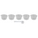 thumbnail image 2 of Accesorios para cafeteras, 5 cápsulas de café de 50 ml, tazas de cápsulas, suministros de café elaborados por expertos, 2 of 12