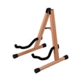 thumbnail image 1 of Graflsoa Foldable Solid Wood Guitar Stand for Acoustic, Electric, Bass, Ukulele, Cello, and Banjo - Portable, Adjustable, and Stylish with Soft Foam Padding for Protection, 1 of 3