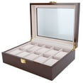 thumbnail image 1 of Luxury Watch Box,Watch Box Organizer Dislpay Watch Case Watch Organizer Cutting-Edge Features, 1 of 8
