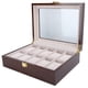 thumbnail image 1 of Caja De Reloj De Apariencia Elegante Fácil De Limpiar, Organizador De Relojes, Equipado Con Pulseras De Almohadas Peque?as Para Aretes, 1 of 8