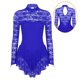 thumbnail image 1 of Women Adult Lace Ballet Dance Leotard Tutu Dress Figure Ice Skating Practice Skirt For Contemporary Dancing Competition CostumeL Gong Bohan LED, 1 of 2