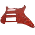 thumbnail image 5 of Electric Guitar Pickguard PVC Plastic Guard Scratch Board Front Plate Panel Cover Instrument Accessories Red Turtle Shell Color GSSH69, 5 of 8