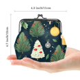 thumbnail image 2 of Stylish Microfiber Coin Purse with Zinc Alloy Clasp - Compact and Durable Wallet for Women - 4.3x4.7 in/11x12 cm Size - Ideal for Coins and Cards, 2 of 7