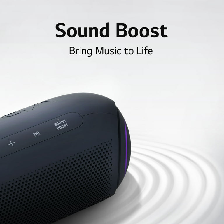 LG XBOOM Go PL7 Portable Water-Resistant Rechargeable Bluetooth Speaker