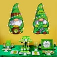 thumbnail image 2 of YIBAGA St Patricks Day Yard Signs Extra Large Outdoor Decorations 2pcs Gnomes with Stakes with LED Lights, 2 of 7