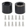 thumbnail image 2 of 2pcs Laiton 1,9 2,2 Pouces Roue Moyeu Hexagonal Élargir Adaptateur pour Axial SCX10 Capra VS4 10 GEN8 RC Crawler, 2 of 8