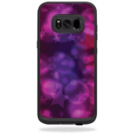Skin for LifeProof Fre case for Samsung Galaxy S8+ Plus - Glowing Skulls | MightySkins Protective, Durable, and Unique Vinyl Decal wrap cover | Easy To Apply, Remove | Made in the