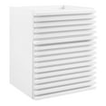thumbnail image 2 of Modway Render 18" Wall-Mount Bathroom Vanity Cabinet (Sink Basin Not Included) in White, 2 of 8