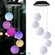 thumbnail image 2 of Campana de viento LED solar en espiral que cambia de color para jardín, decoración romántica al aire libre para patio, jardín con gancho, regalo del día de la madre, 2 of 5
