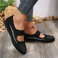 thumbnail image 4 of Vedolay Cute Sneakers Women's Slip on Shoes Comfortable Flats Working Sneakers Casual Shoes,Black 40, 4 of 5