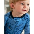 thumbnail image 5 of Gerber Baby & Toddler Neutral Snug Fit Footed Cotton Pajamas, 2-Pack, Sizes 0/3 Months - 5T, 5 of 11