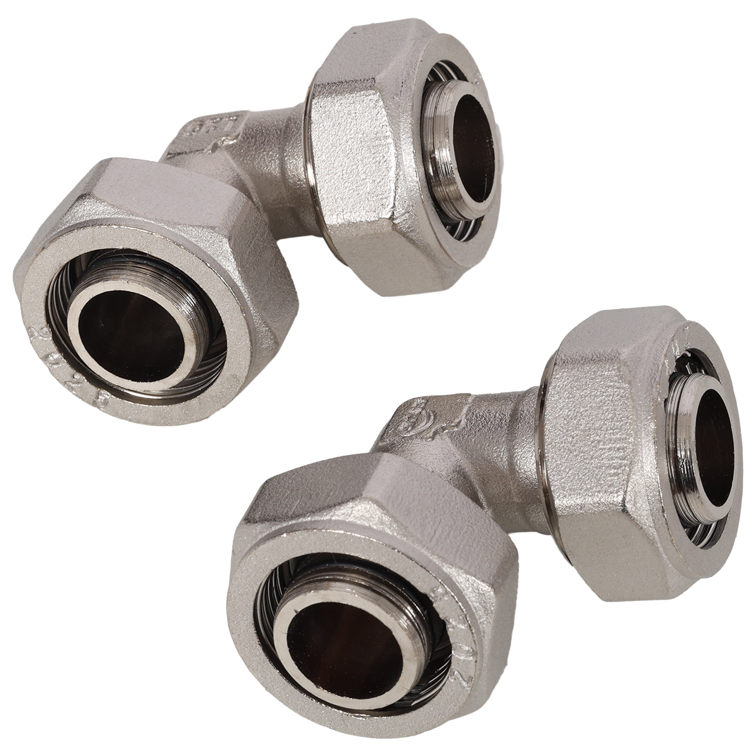 3/4 inch x 100 feet Tubing and Aluminum Outlet Blocks,High Quality PEX-AL-PEX Tubing, Compressed Air Piping System,Air Compressor Hose Accessories,Black Tubing