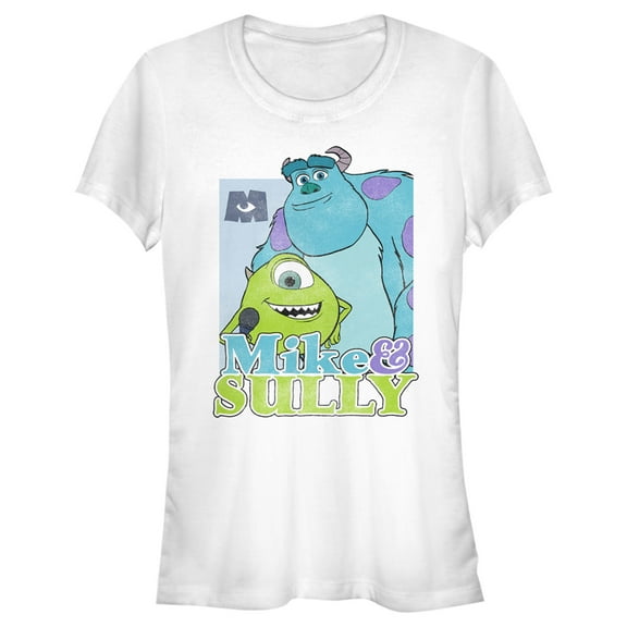 Junior's Monsters at Work Mike & Sulley Best Friends  Graphic Tee White Large