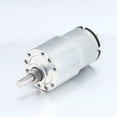 thumbnail image 3 of 12V Gear Motor High Torque Electric Speed Reduction Geared Motor Eccentric Output Shaft 37mm Diameter Gearb, 3 of 8