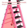 thumbnail image 2 of Ladder Home Folding Telescopic Ladder Thicker Large Pedal Stable and Durable Fish Farm Ladder Indoor Multifunctional Step Ladder, 2 of 4
