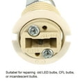 thumbnail image 5 of Uxcell G9 Light Base Socket Ceramic Lamp Bulb Holder Connector 2pcs, 5 of 5