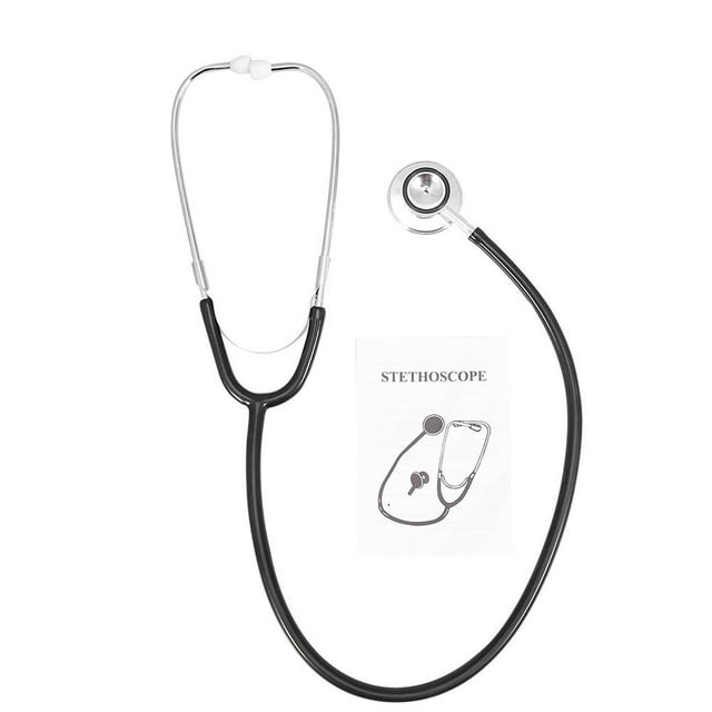 Herwey Stéthoscope Multifonction à Double Tête Estétoscope à Double Tête Outil de Soins de Santé Médicale, Stéthoscope à Double Tête, Stéthoscope à Double Tête