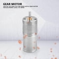 thumbnail image 1 of Motor de velocidad Likrtyny 25GA370 Engranaje de metal de baja velocidad y alto par 300 RPM, 1 of 8